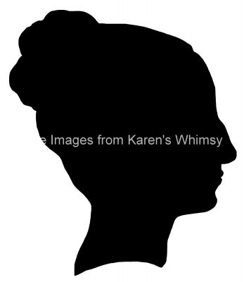 Woman Head Silhouette 9