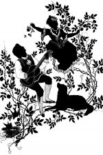 Couple Silhouette 6 - Man Playing Guitar for Woman