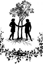 Silhouettes of Men 11 - Shaking Hands