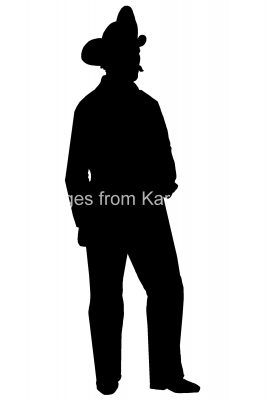 Human Silhouette 1 - Firefighter