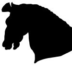 Horse Head Silhouette 9