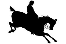 Horse Silhouette Image 15
