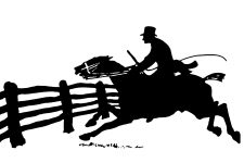 Horse Silhouette Image 4
