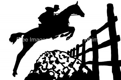 Horse Silhouette Image 13