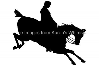 Horse Silhouette Image 15