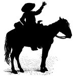 Horse Silhouettes 7 - Western Horse