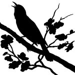 Bird Silhouette Clip Art 3 - Swallow Bird Silhouette
