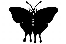 Butterfly Silhouette 6