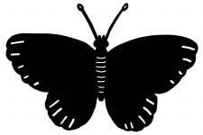 Butterfly Silhouette 9