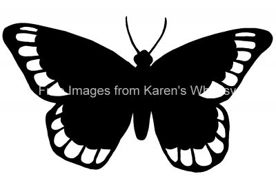 Butterfly Silhouette 1