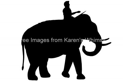 Elephant Silhouette 6