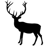 Deer Silhouette 6