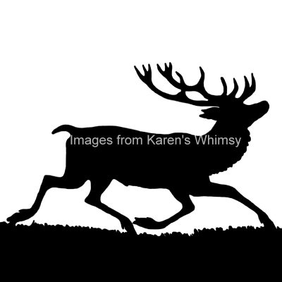 Deer Silhouette 1