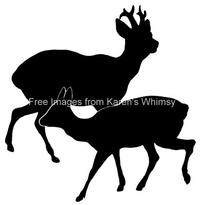 Deer Silhouette 5