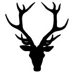 Deer Head Silhouette 2