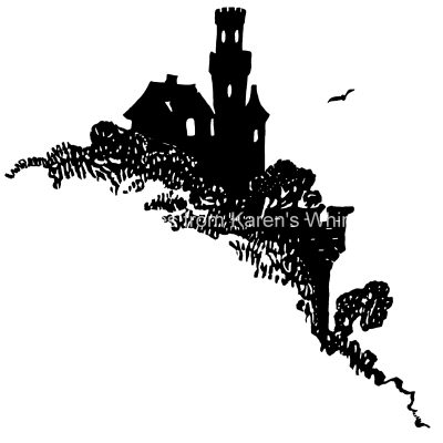 Silhouette Clip Art 6 - Silhouette of a Castle
