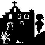 Free Silhouette 5 - Mission Church with Cross