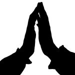 Prayer Silhouette 2 - Praying Hands Silhouette