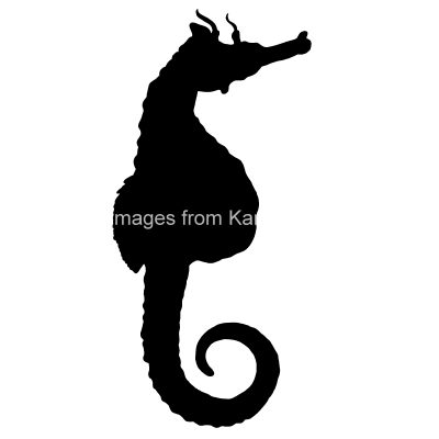 Seahorse Silhouette 3