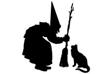 Witch Silhouette 3
