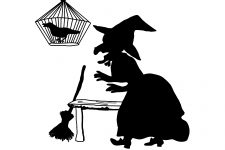 Witch Silhouette 8
