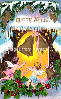 Christmas Angel Images 4 - Angels Ringing Bells