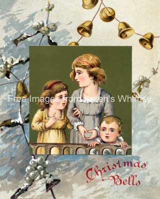 Christmas Clip Art 5 - Children and Bells