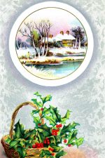 Christmas Designs 2 - Basket of Holly