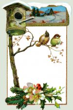 Christmas Designs 4 - Birds with Treehouse
