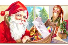 Elf Clipart 5 - Elf Helping Santa