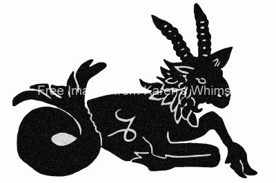 Zodiac Symbols 7 - Capricorn