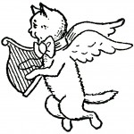 Cat Images 3 - Musical Angel Cat