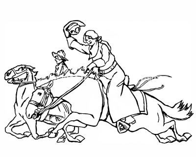 Horse Coloring Pages 2