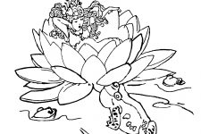 Frog Coloring Pages 5