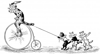 Cat Cartoons 2 - Going for a Ride