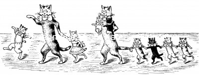 Cat Cartoons 4 - Going to the Town