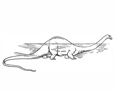 Dinosaur Coloring Pages 1