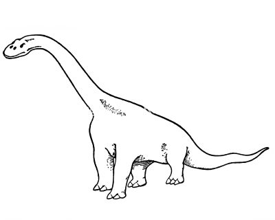 Free Dinosaur Coloring Pages 6