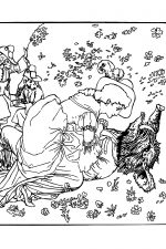 Beauty And The Beast Coloring Pages 6