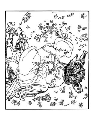 Beauty And The Beast Coloring Pages 6
