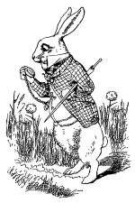 Alice In Wonderland Characters 1 - Rabbit