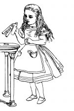 Alice In Wonderland Characters 2 - Drink Me