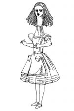 Alice In Wonderland Characters 3 - Nine Feet High