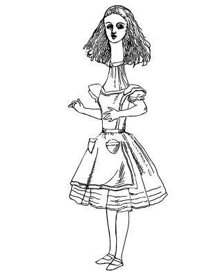 Alice In Wonderland Characters 3 - Nine Feet High