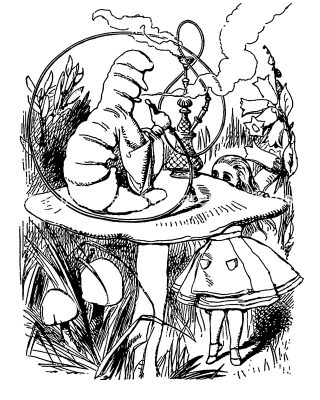 Alice In Wonderland Characters 6 - The Caterpillar