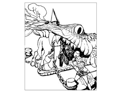 Free Coloring Pages Of Dragons 1