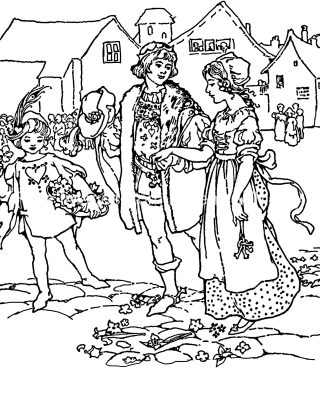 Princess Coloring Pages 6
