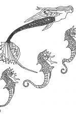 Mermaid Coloring Pages 3