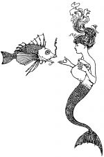 Mermaid Coloring Pages 5