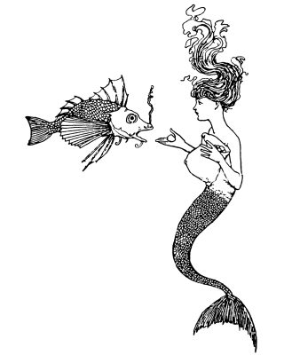 Mermaid Coloring Pages 5